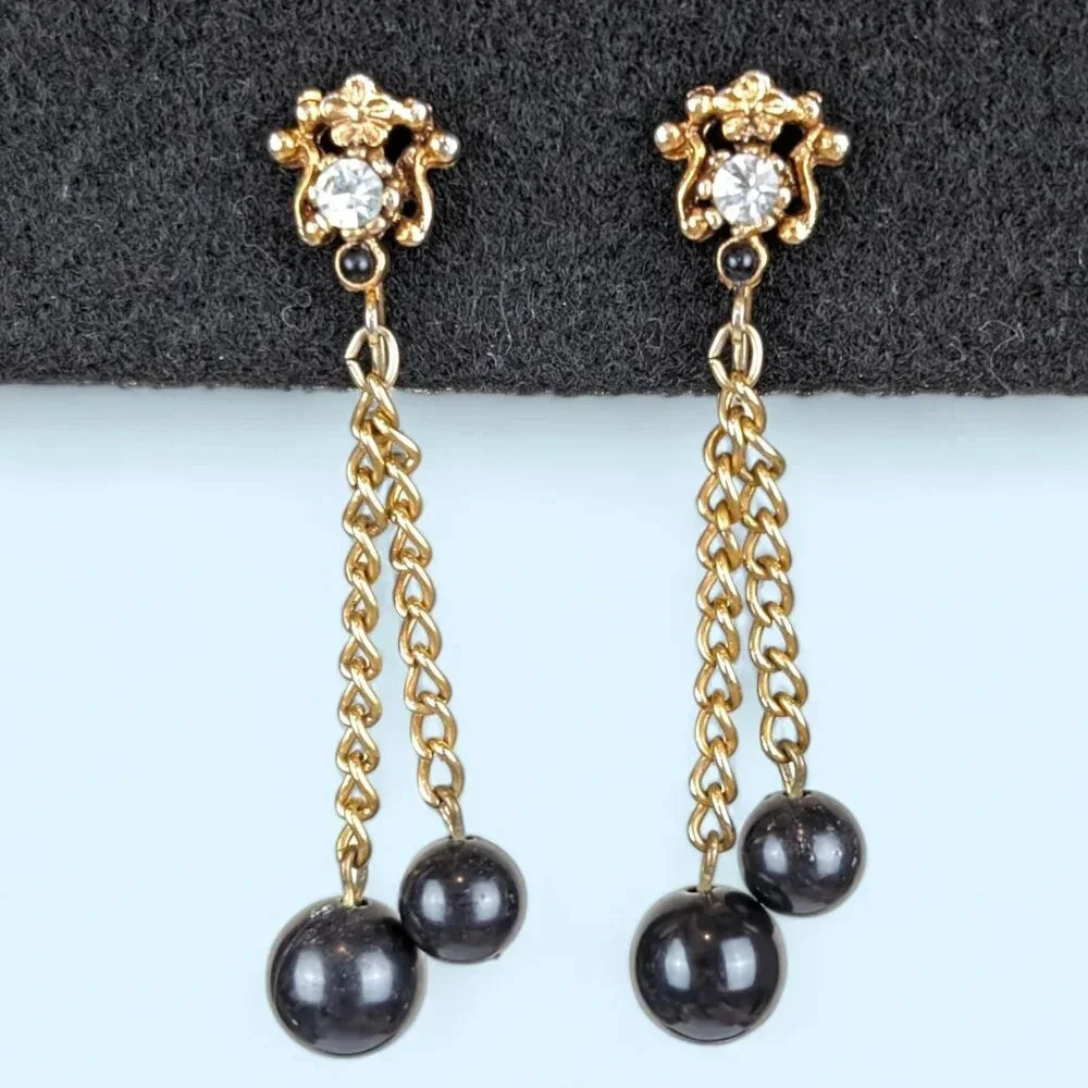 Vintage Celebrity Clip-On Earrings